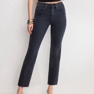 Good American “Always Fits” Black Skinny Jeans